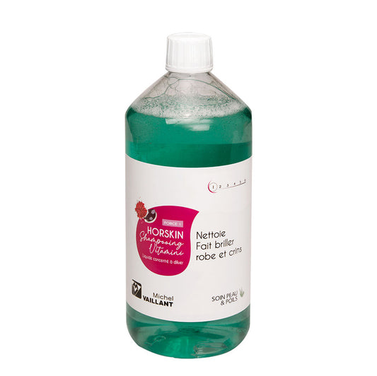 Shampooing vitaminé Horskin Force 1 – poils brillants – Michel Vaillant