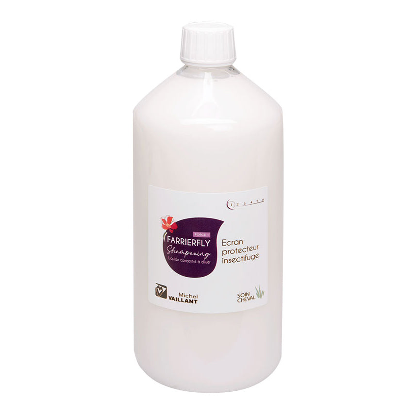 Shampooing insectifuge cheval Farrierfly Force 1 – Michel Vaillant