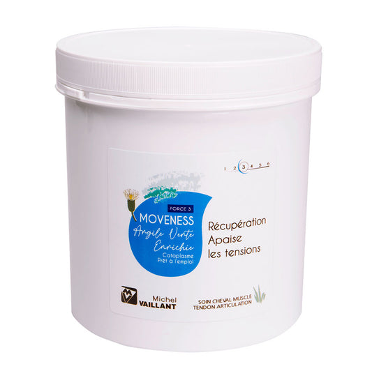 Argile Verte Enrichie Moveness Force 3 – Circulation & Soulagement - Michel Vaillant