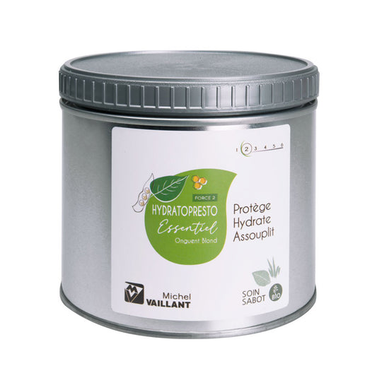 Onguent Bio Blond HydratoPresto Essentiel Force 2 – Soin hydratant sabots Michel Vaillant
