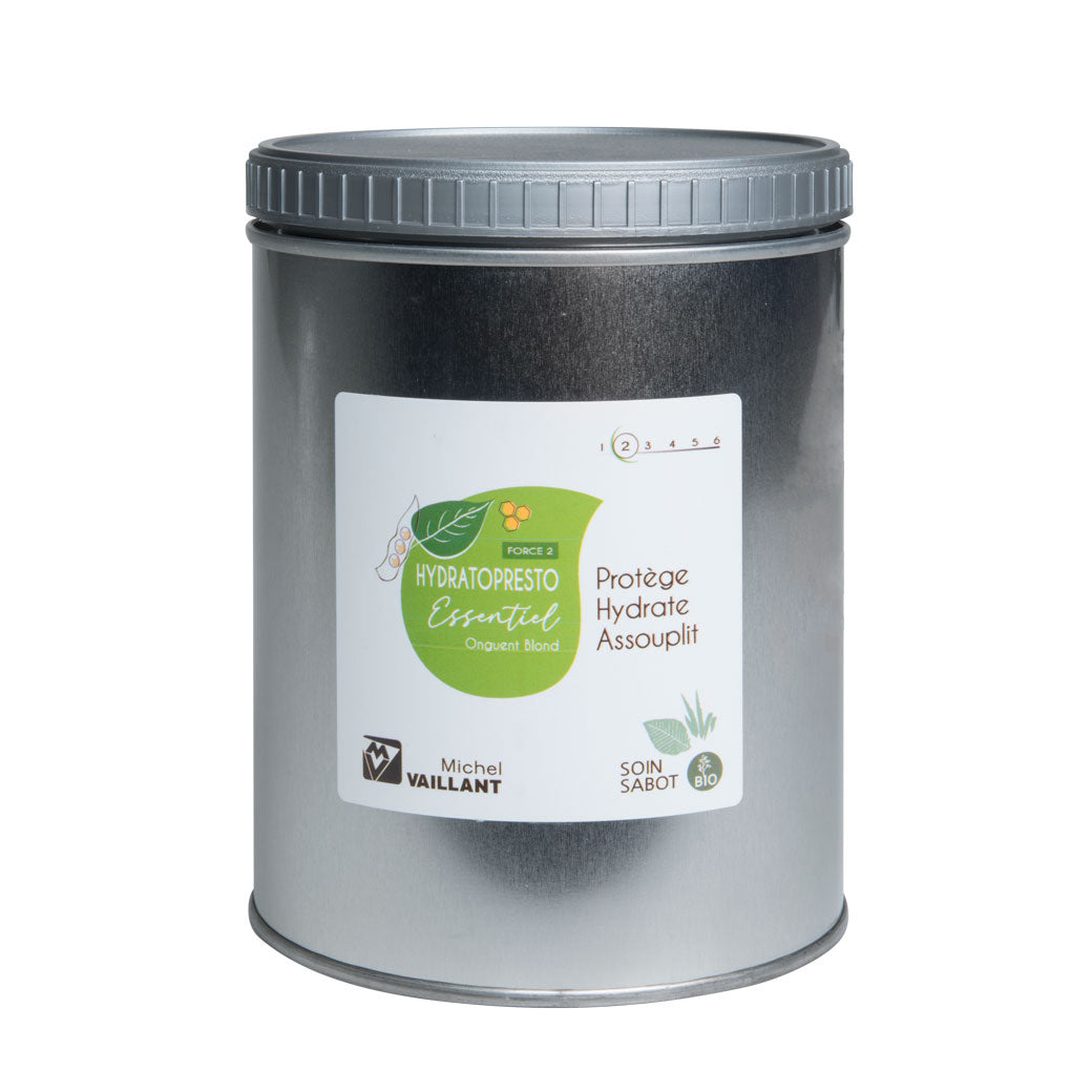 Onguent Bio Blond HydratoPresto Essentiel Force 2 – Soin hydratant sabots Michel Vaillant