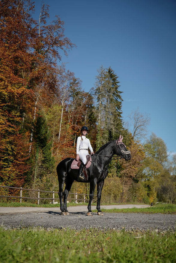 Tapis mixte HORSE CARE – Wow Store Old Rose (vieux rose)