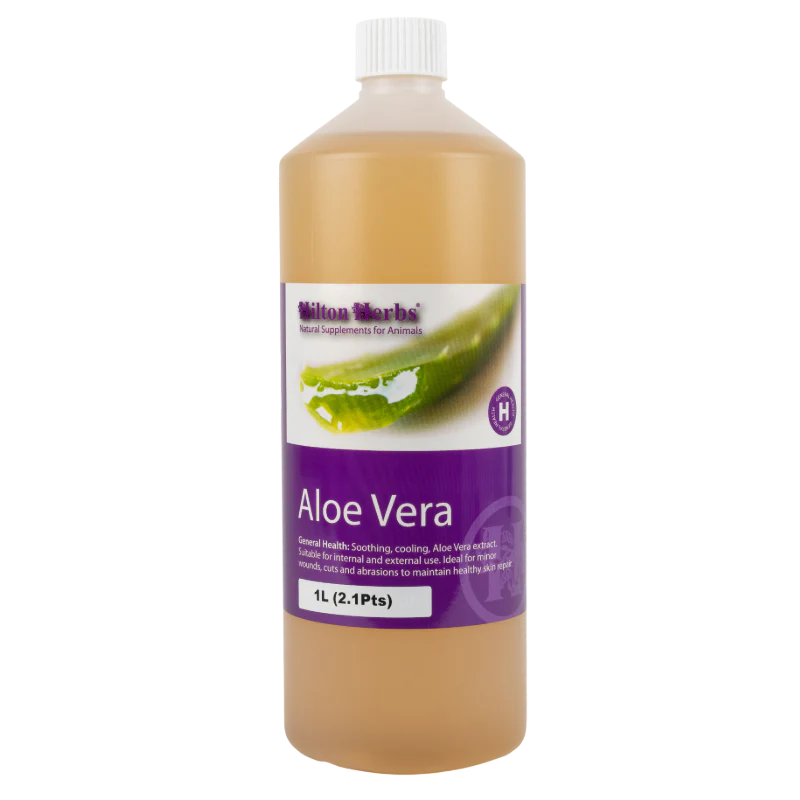 Aloe Vera 2:1 – Soin digestif & cicatrisant naturel pour animaux – Usage interne et externe - Hilton Herbs