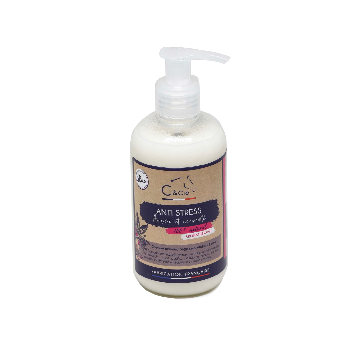 Friction Anti-Stress C&cie – Gel de Massage Relaxant pour Chevaux Stressés