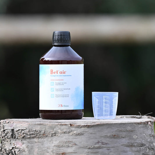 Bel’Air O’Beltan – Complément Naturel pour Soulager les Voies Respiratoires des Chevaux | Santé & Bien-être Équin