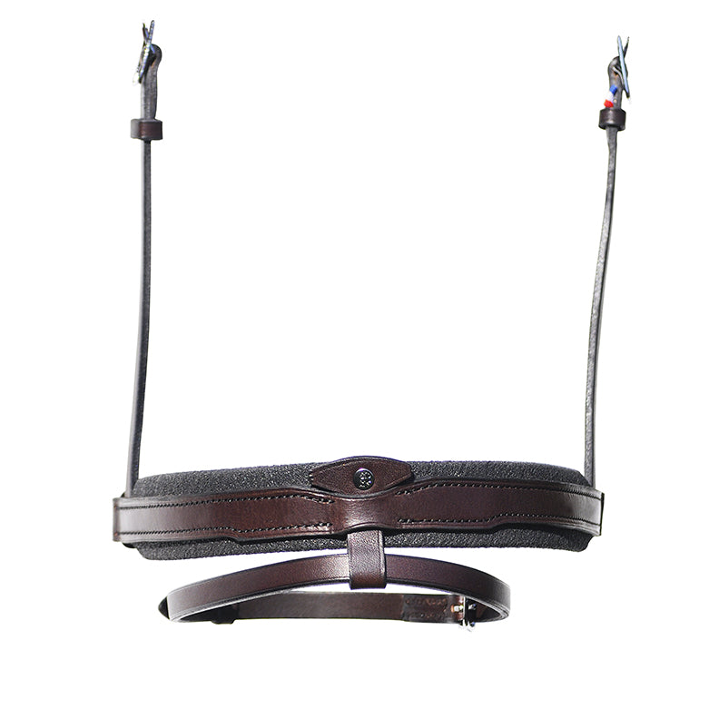 Bridon évolution contact sans pull-back – Cuir classique – In horse we trust