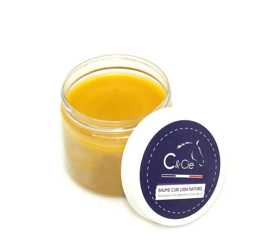 Baume Soin Cuir C&cie – Nourrit, Protège et Imperméabilise le Cuir