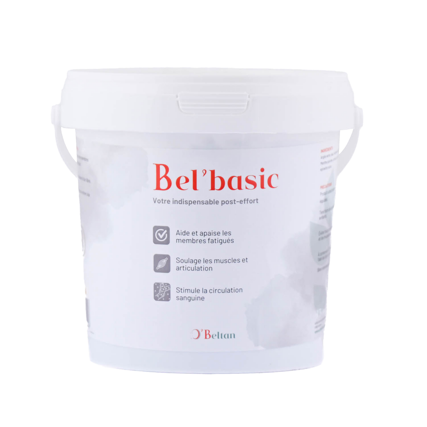 Bel’Basic - Argile Naturelle pour Muscles et Articulations des Chevaux | Soin Efficace O’BELTAN