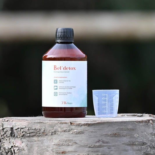 Bel’Detox O’Beltan – Drainant Naturel pour Chevaux, Soutien des Organes Émonctoires et Équilibre Interne