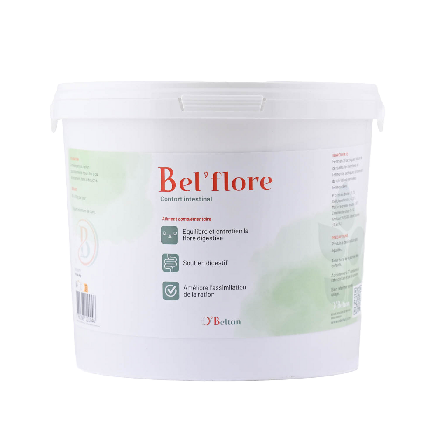 Bel’flore O’Beltan – Complément Probiotiques Naturels pour l’Équilibre Digestif du Cheval