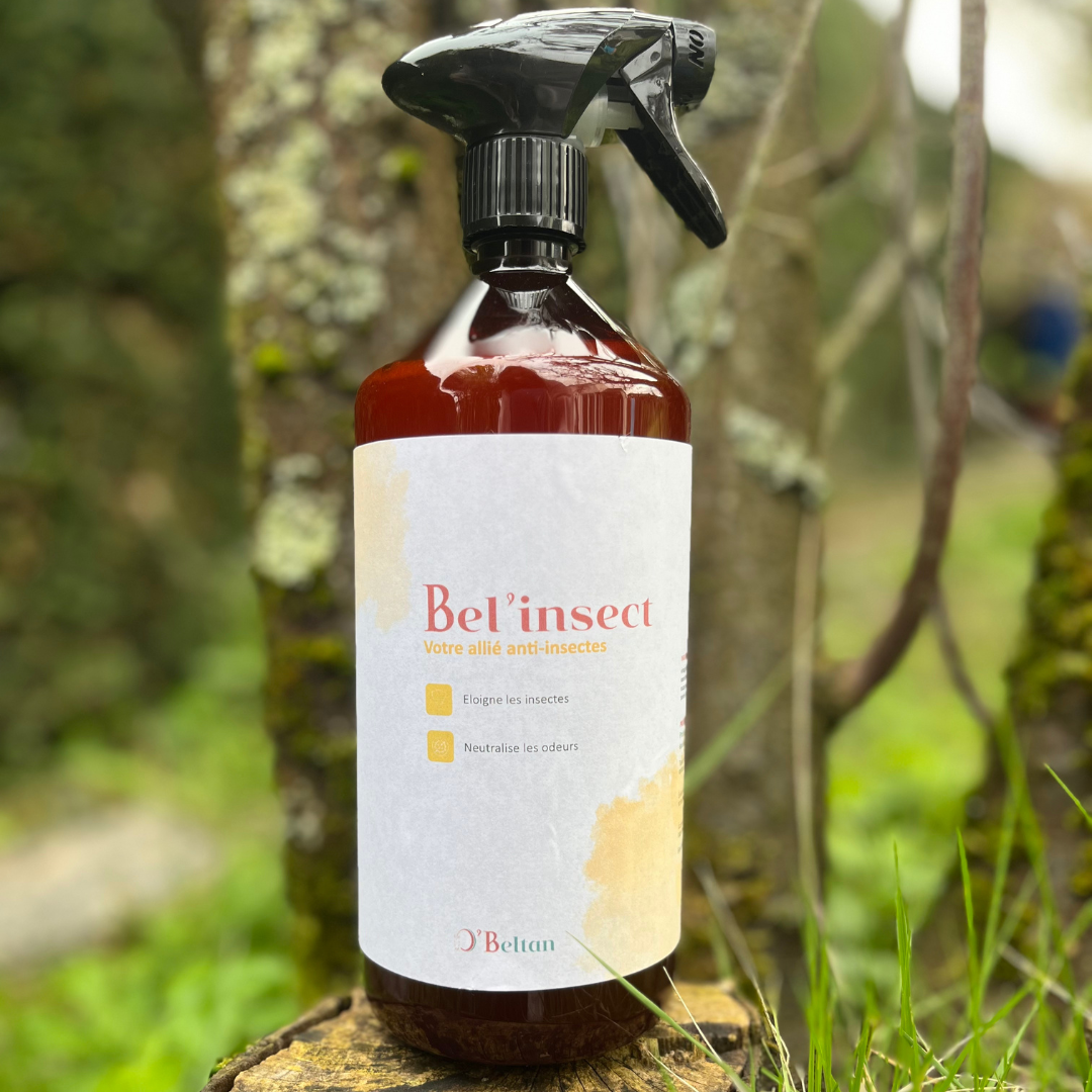Bel’insect – Anti-mouche naturel pour chevaux | Répulsif efficace & naturel