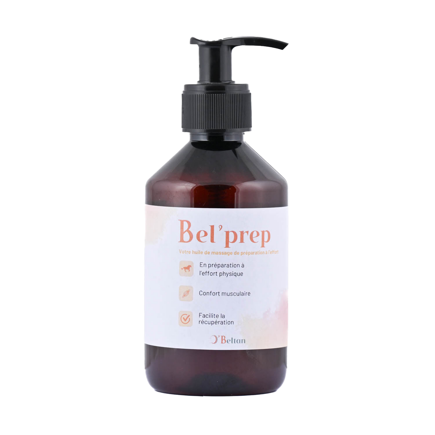 Bel’Prep - Huile de massage naturelle pour préparer les chevaux à l’effort | O’BELTAN