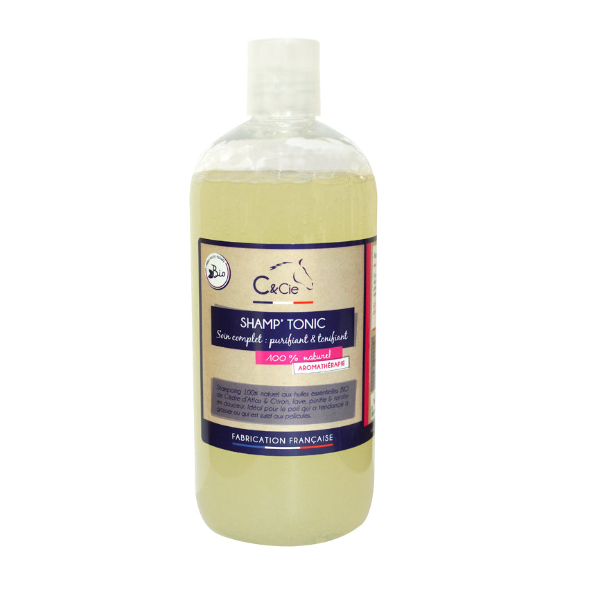 Shampoing Tonic C&cie – Shampooing Naturel Cèdre d’Atlas & Citron