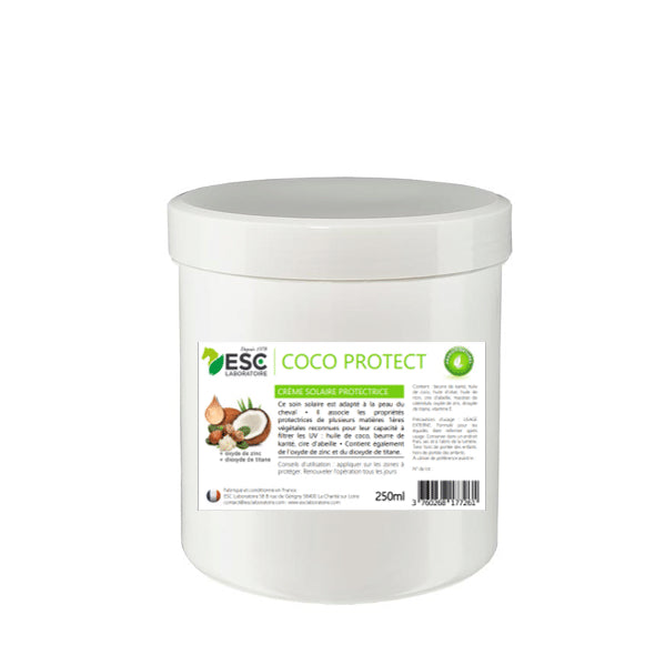 Coco Protect cheval – Crème solaire naturelle protectrice pour chevaux sensibles - ESC