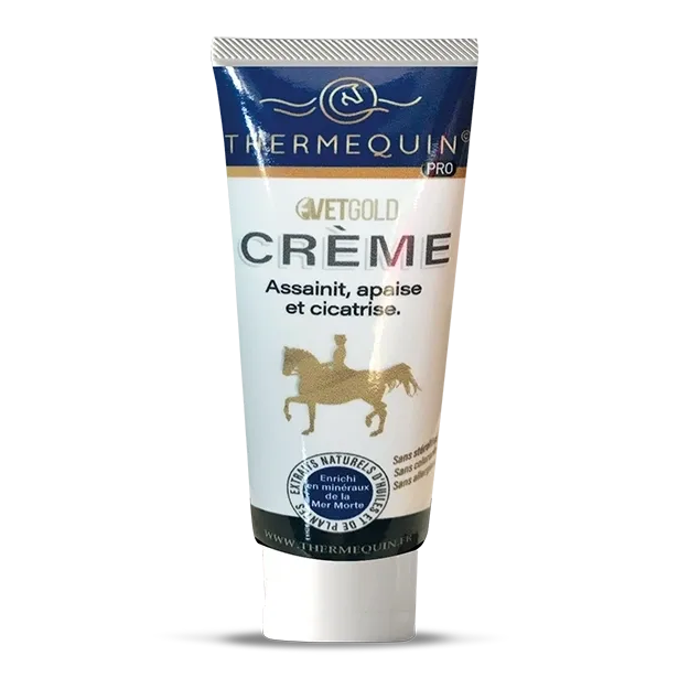 Crème cicatrisante pour peau abîmée cheval – soin naturel | Thermequin