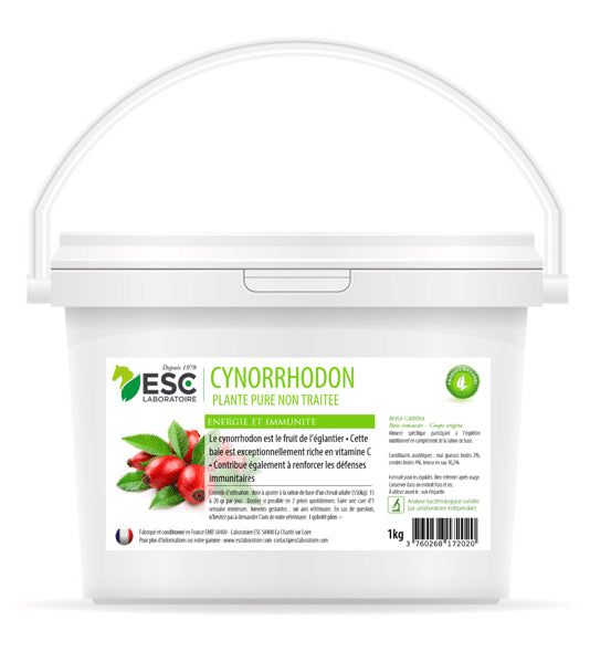 Cynorrhodon – Vitamine C naturelle et soutien immunitaire cheval ESC