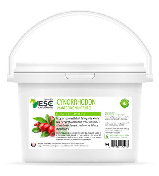 Cynorrhodon – Vitamine C naturelle et soutien immunitaire cheval ESC