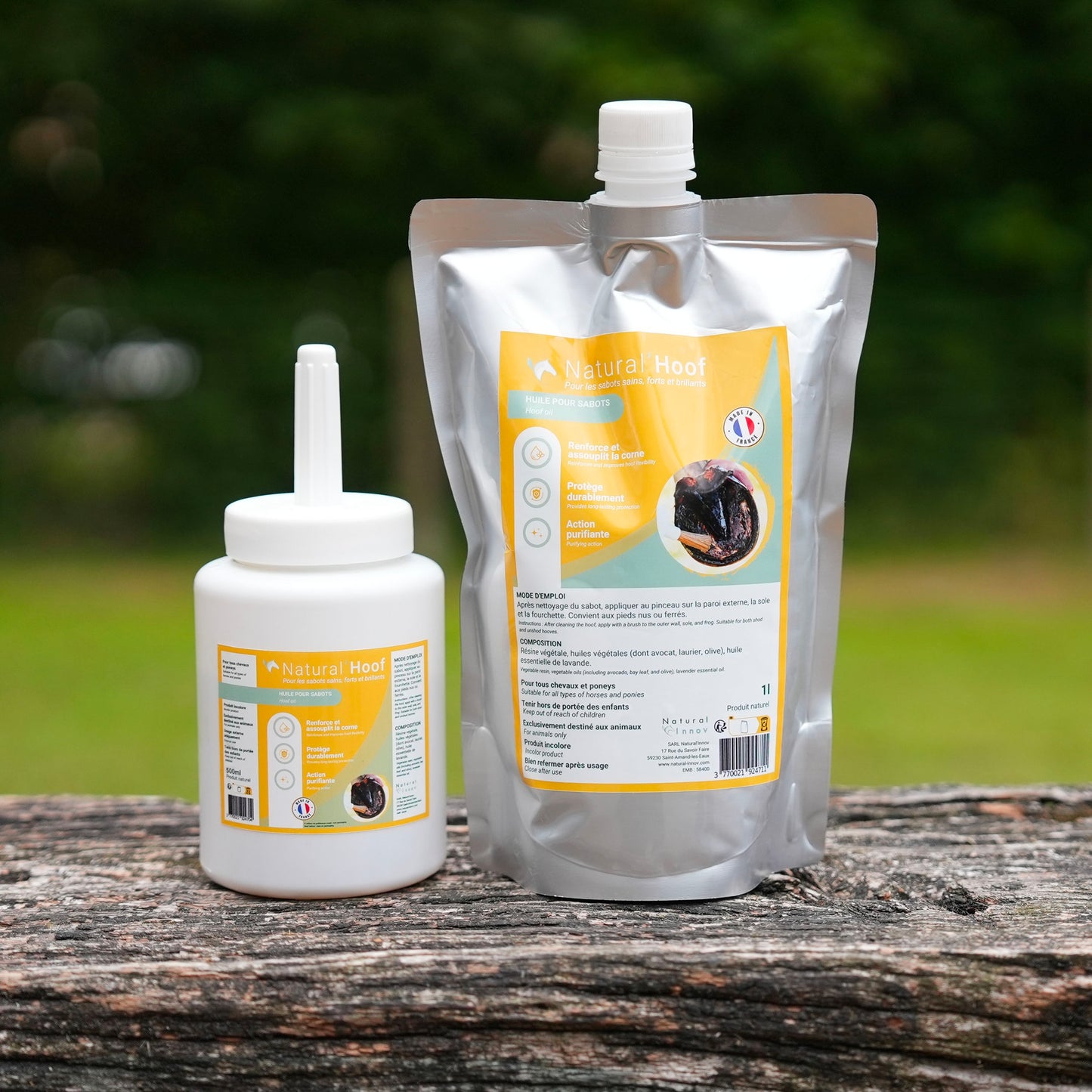 Natural’Hoof – Huile pour sabots du cheval – Natural Innov