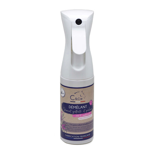 Démêlant naturel Jument Gestante & Poulains – Soin 2-en-1 nourrissant et fortifiant - C&Cie