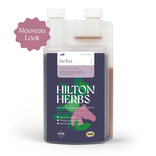 DeTox Liquide – Détoxifiant Naturel Foie & Reins Cheval - Hilton Herbs