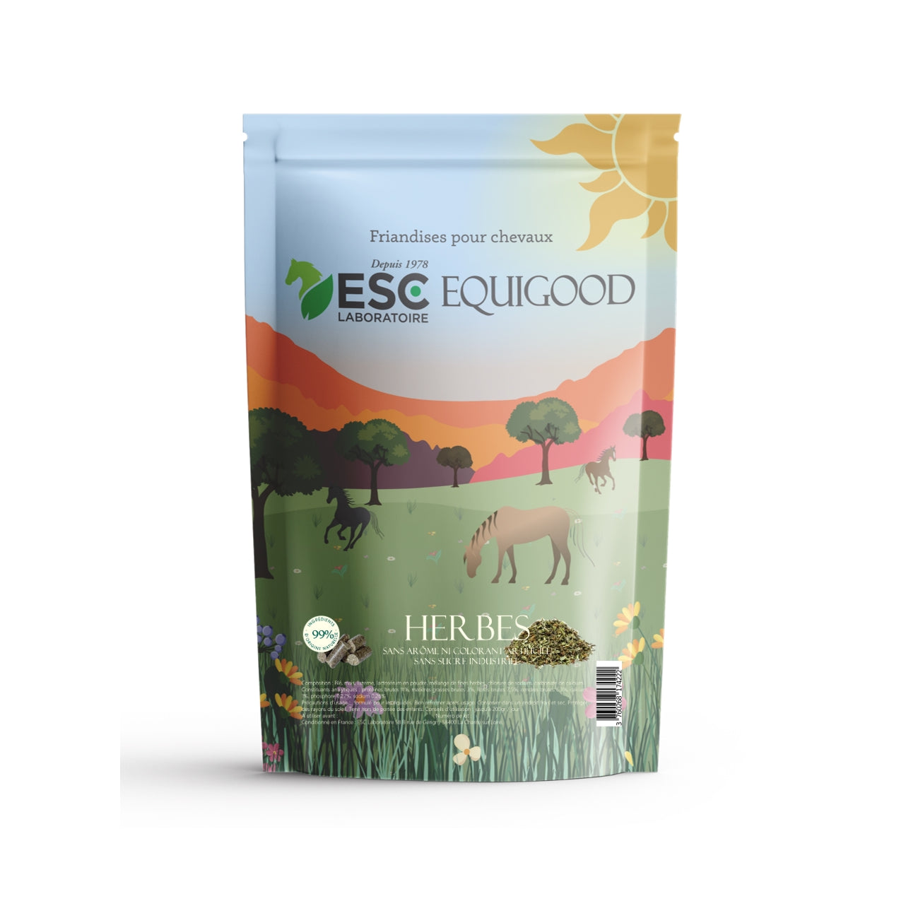 Equigood Herbes – Friandises Saines et Naturelles pour Chevaux | ESC