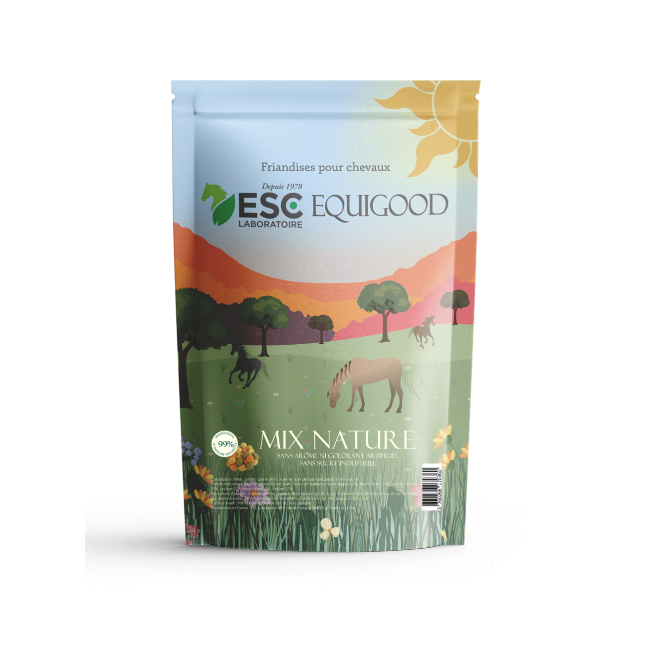 Equigood Nature – Friandises Naturelles Sans Sucre pour Chevaux | ESC Laboratoire