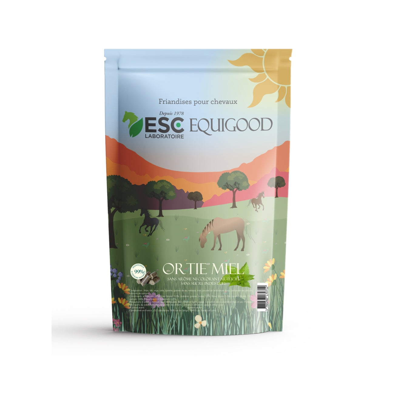 Equigood Ortie Miel – Friandises Naturelles pour Chevaux | ESC