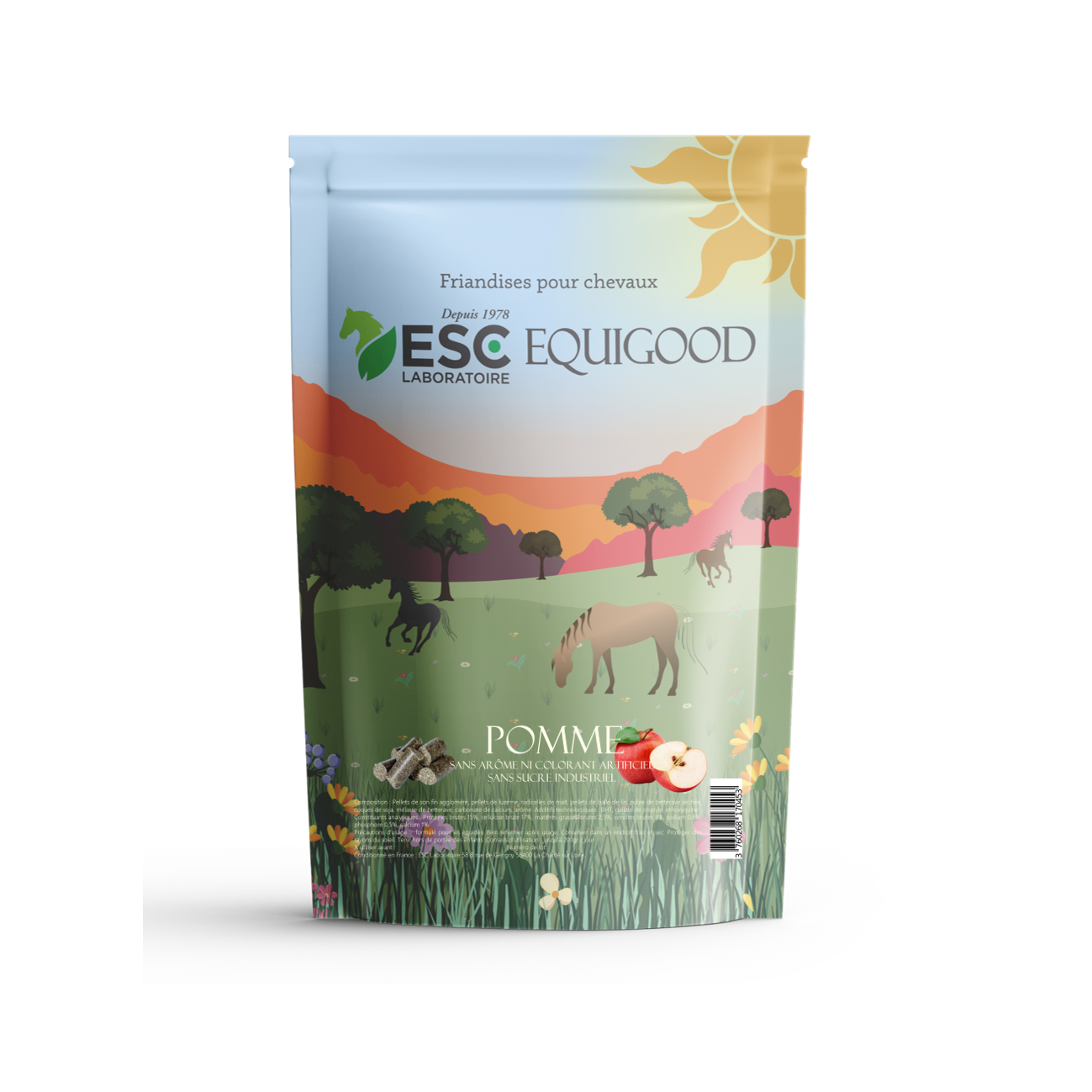 Equigood Pomme – Friandises Naturelles pour Chevaux | ESC Laboratoire