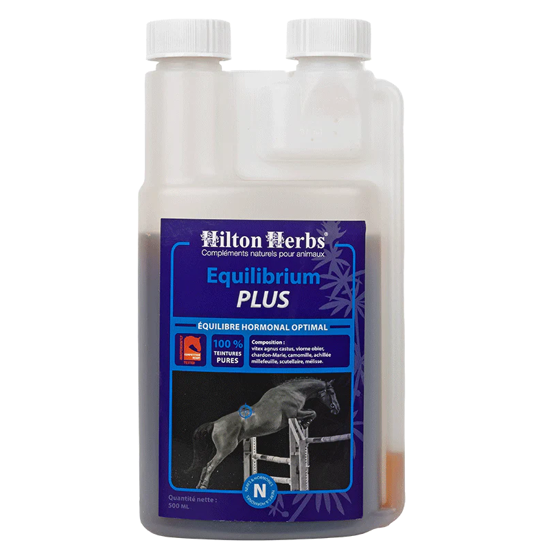 Equilibrium PLUS Cheval – Soutien Hormonal Juments en Chaleur | Compatible Compétition - Hilton Herbs