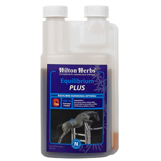 Equilibrium PLUS Cheval – Soutien Hormonal Juments en Chaleur | Compatible Compétition - Hilton Herbs