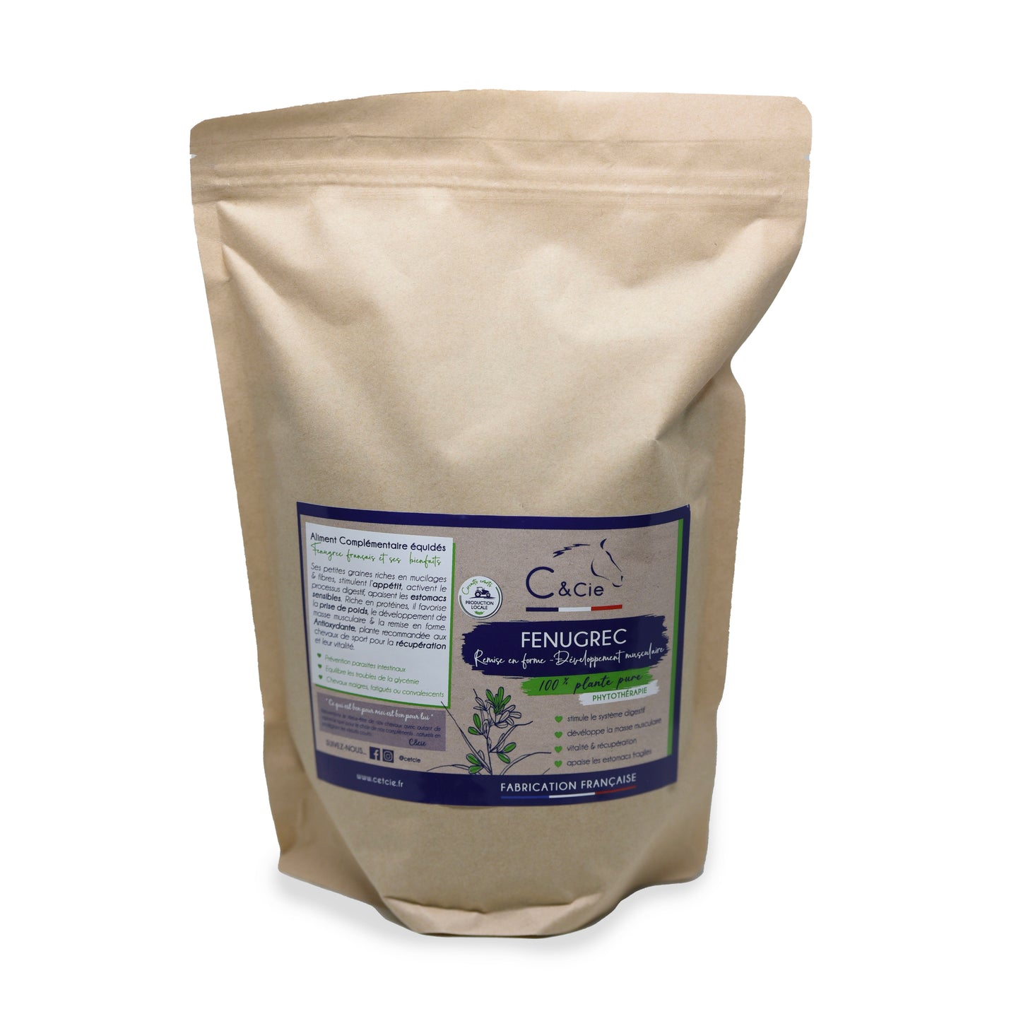 Fenugrec pour chevaux – Stimule appétit, digestion & prise de poids - C&cie