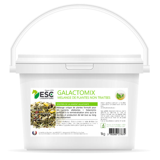 Galactomix ESC Laboratoire – Mélange de Plantes pour Lactation Juments