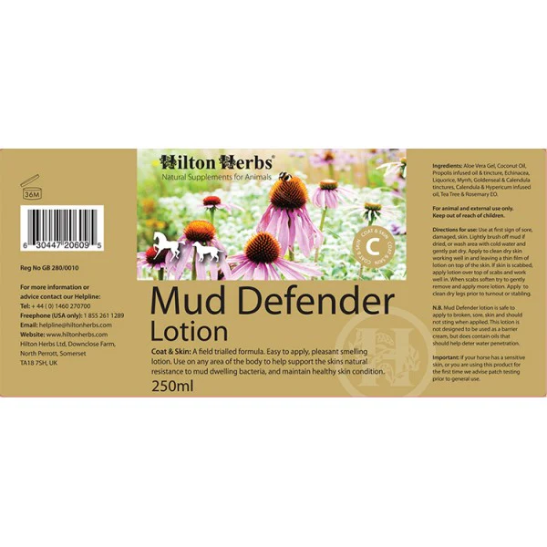 Gale Defender Lotion – Crème gale de boue cheval - Hilton Herbs