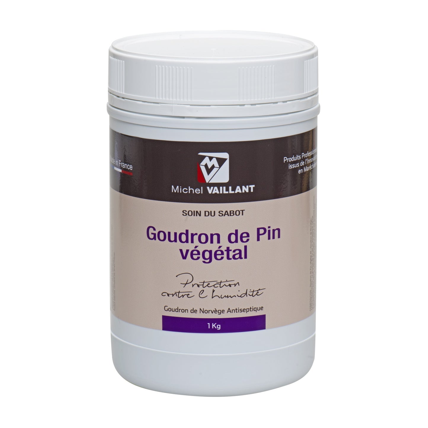 Goudron de Pin Végétal Naturel Michel Vaillant – Assèche, Protège et Durcit les Sabots