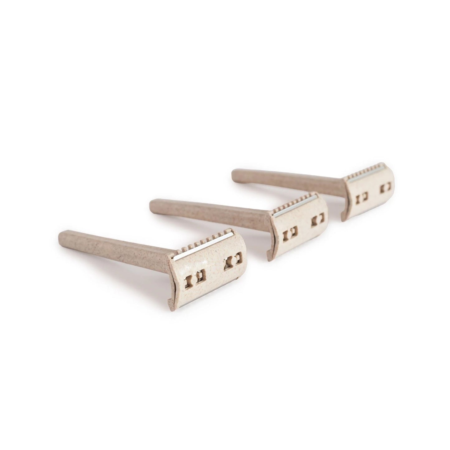 Rasoirs de Sécurité à Double Lame Hairy Pony – Pack Écologique de 3 Rasoirs Biodégradables