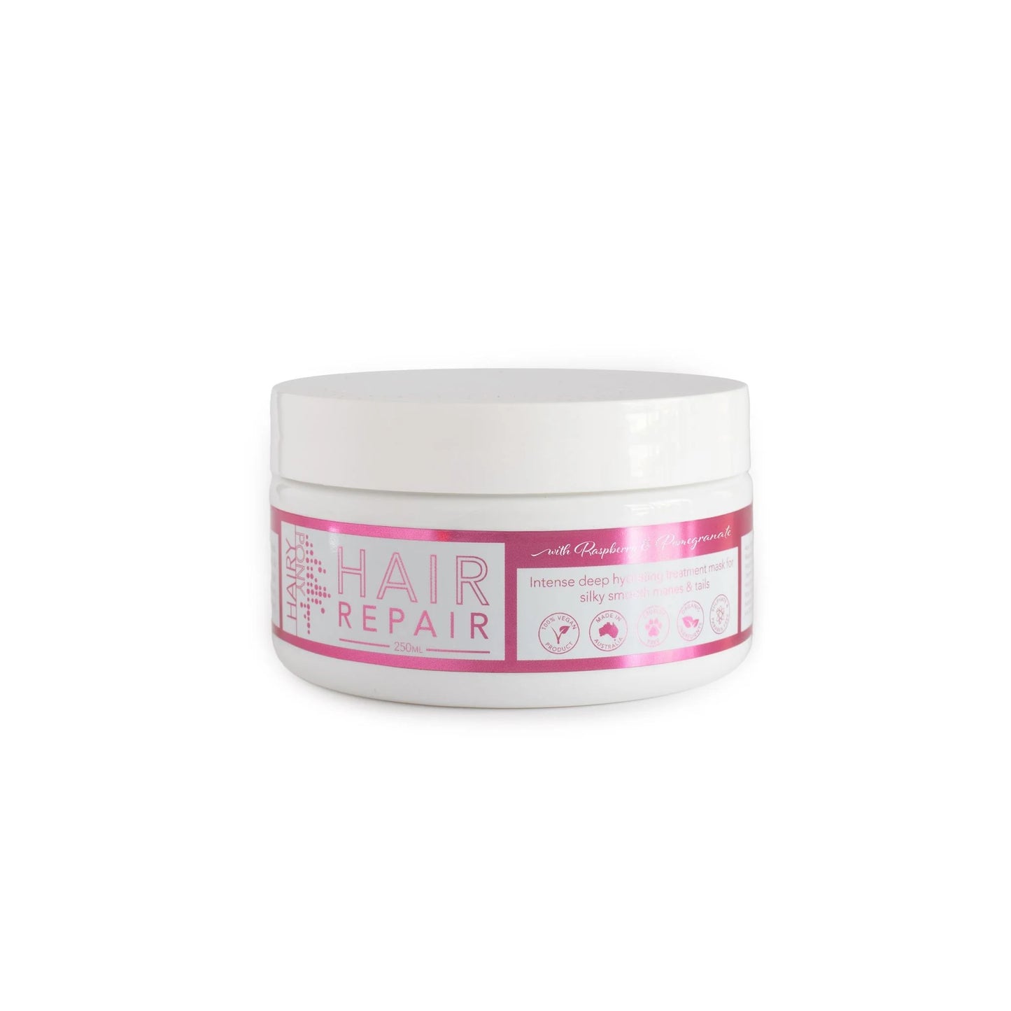 Réparateur de Crins Framboise & Grenade Sucrée – Hairy Pony Vegan & Naturel