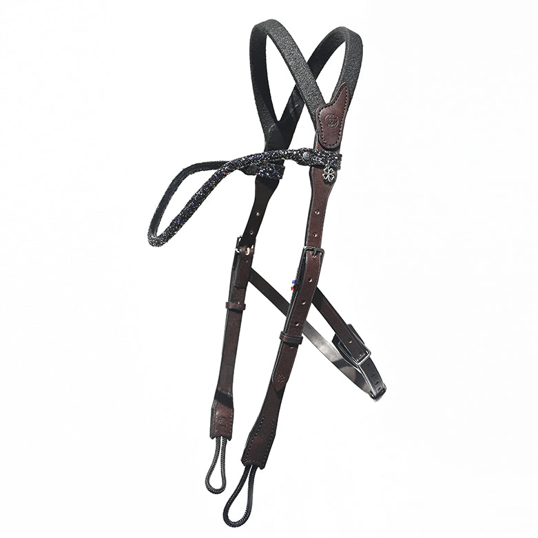 Bridon Évolution Hackamore IHWT Frontal Disco– Confort Soft T