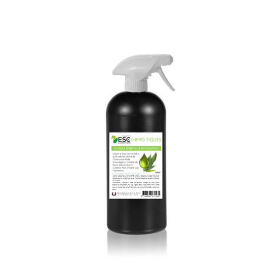 Hippo Tiques cheval – Lotion naturelle anti-tiques aux huiles essentielles | ESC Laboratoire