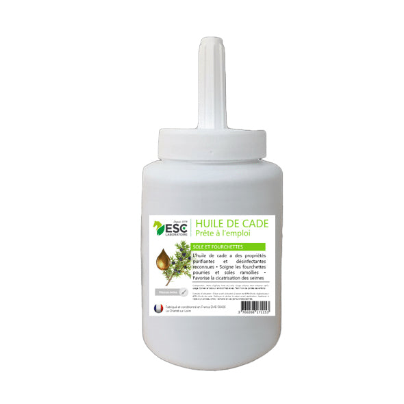 Huile de cade cheval – Soin naturel purifiant et protecteur des sabots contre l’humidité - ESC