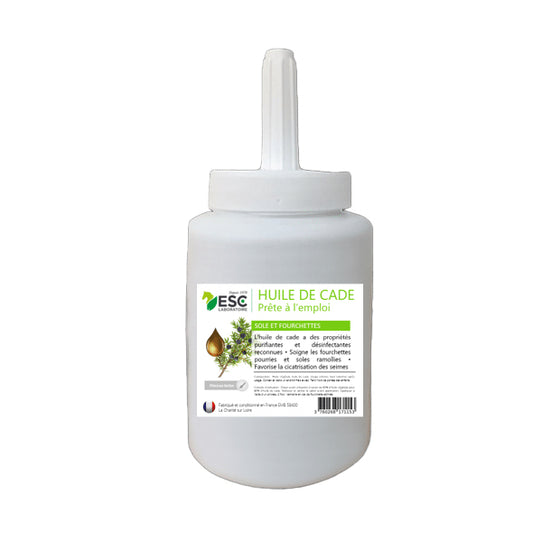 Huile de cade cheval – Soin naturel purifiant et protecteur des sabots contre l’humidité - ESC
