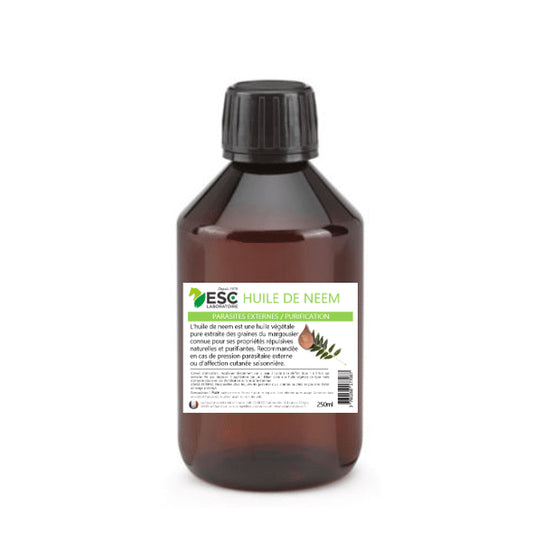 Huile de Neem cheval – Protection naturelle contre les parasites | ESC Laboratoire