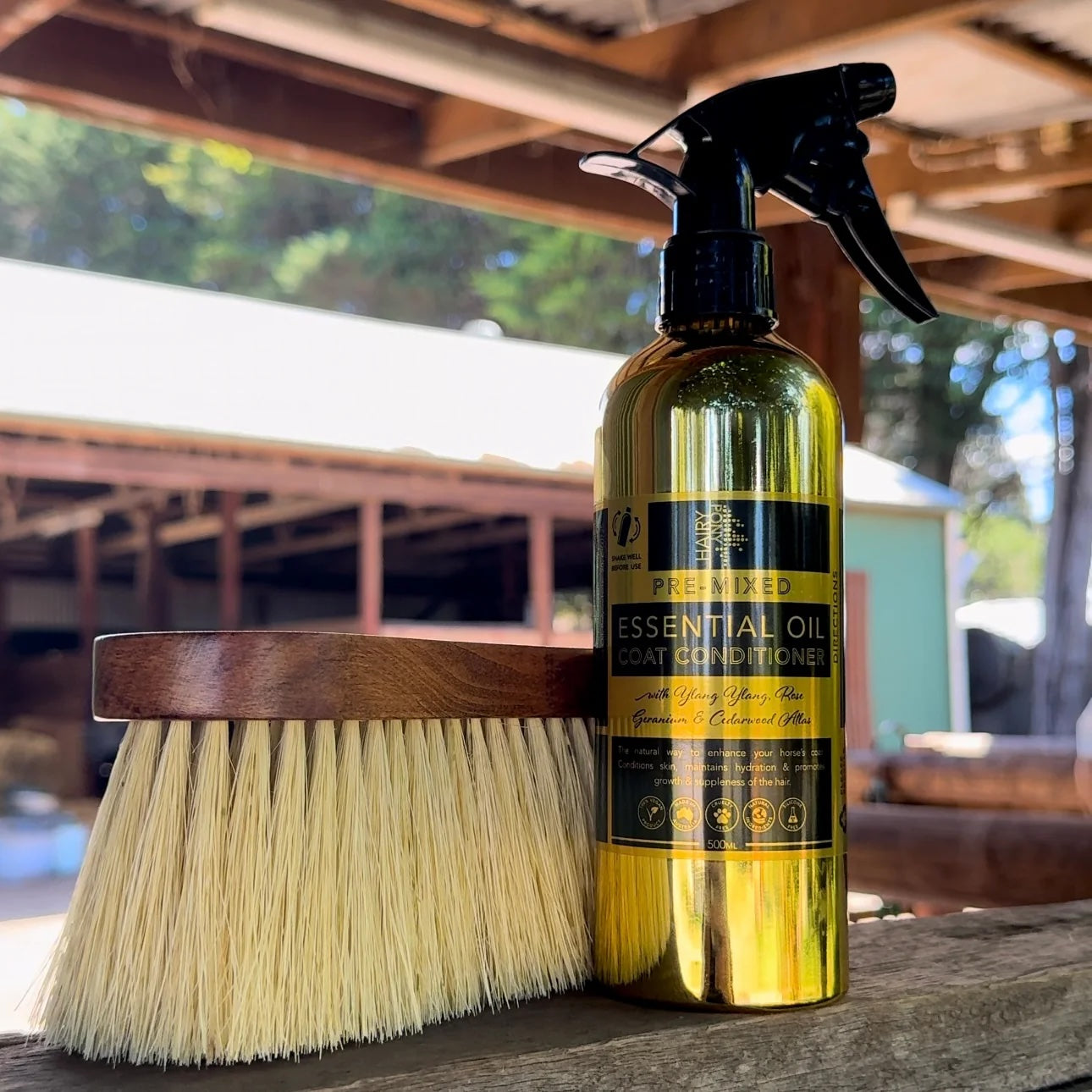 Conditionneur pour Robe aux Huiles Essentielles Hairy Pony – Spray Prêt à l’Emploi