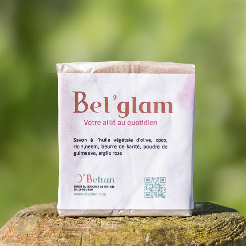 Bel’Glam - Shampoing solide sans huiles essentielles adapté a tout types de chevaux - O'beltan