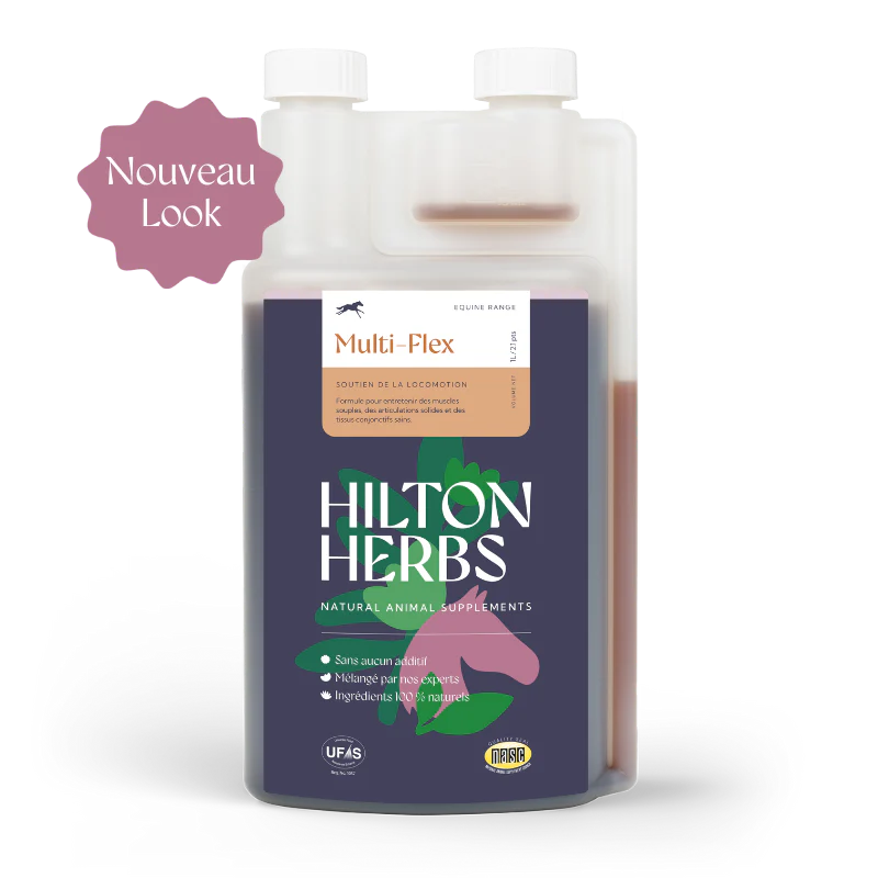 Multi-Flex Liquide – Soutien naturel des articulations cheval - Hilton Herbs