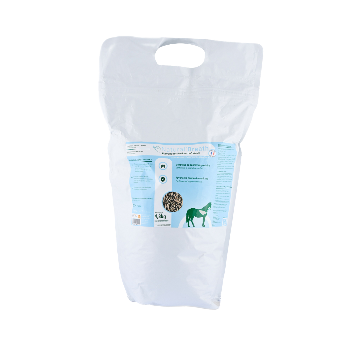 Natural'Breath Natural Innov – Complément Respiratoire Naturel pour Chevaux