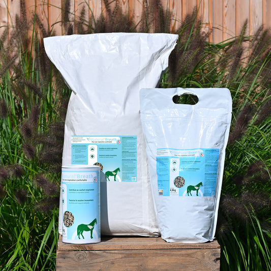 Natural'Breath Natural Innov – Complément Respiratoire Naturel pour Chevaux