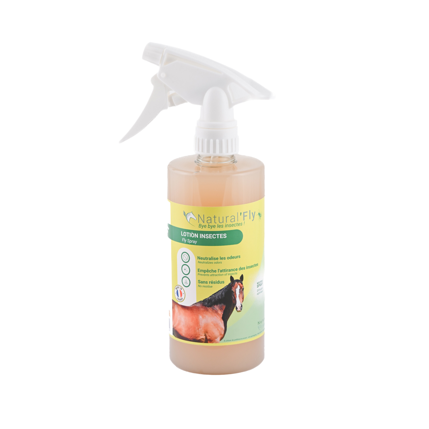Natural’Fly Natural Innov – Spray Anti-Insectes Naturel pour Chevaux