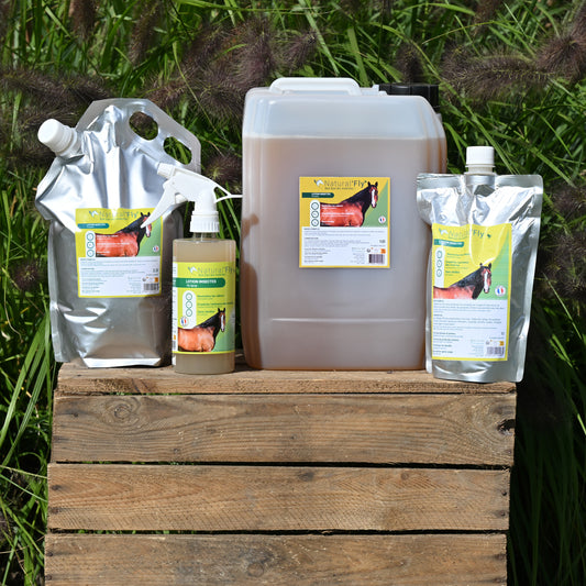 Natural’Fly Natural Innov – Spray Anti-Insectes Naturel pour Chevaux