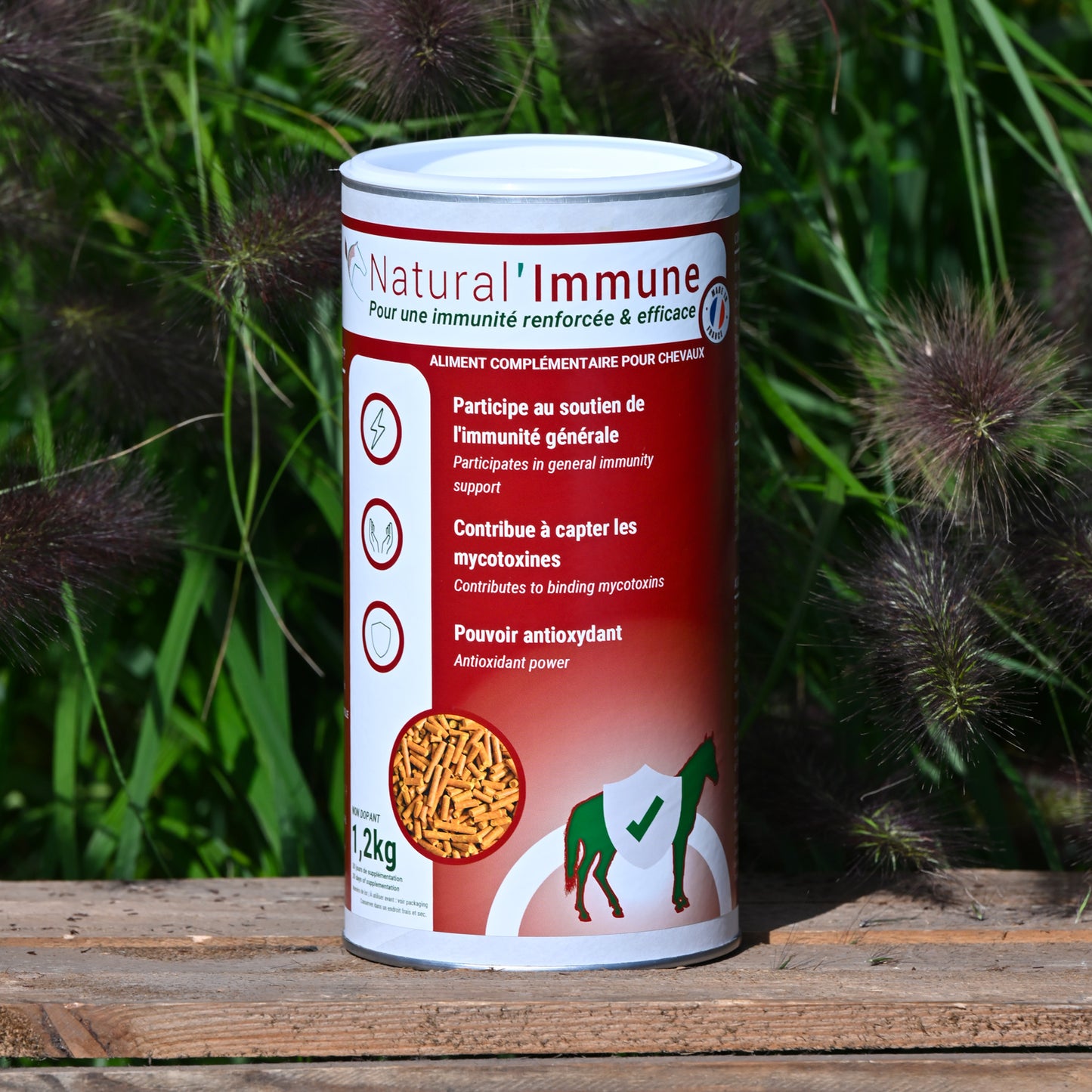 Natural'Immune Natural Innov – Complément Immunité Naturel en Granulés pour Chevaux