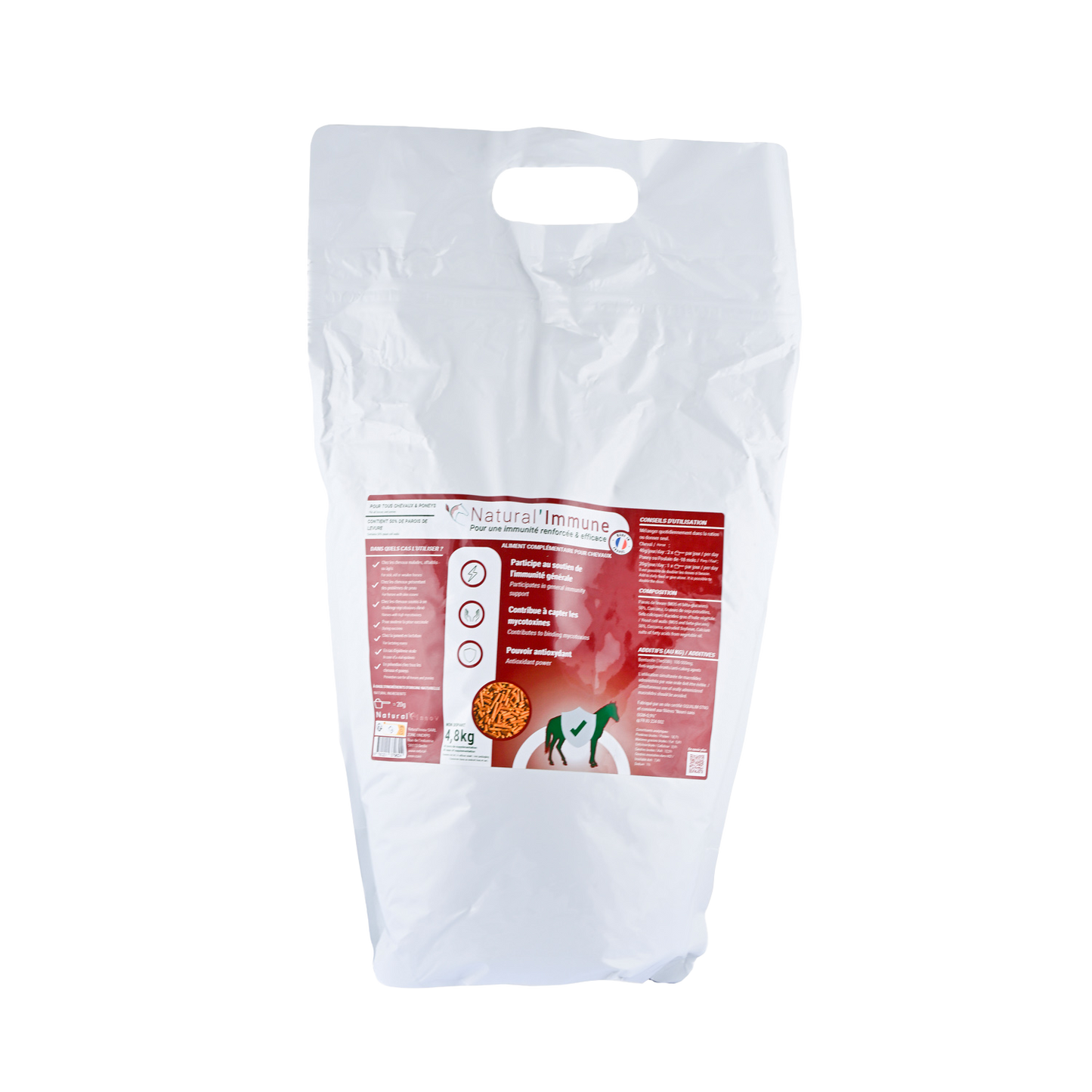 Natural'Immune Natural Innov – Complément Immunité Naturel en Granulés pour Chevaux